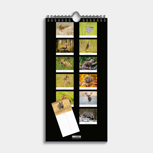 De Hobbit Natuur Mini Kalender 2026