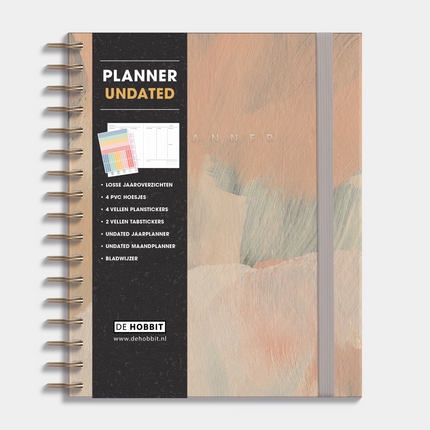 De Hobbit Planner Undated Verfstreken