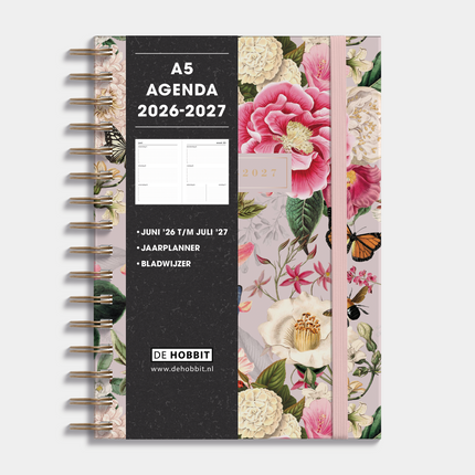 De Hobbit Ringband Agenda 2026-2027 A5 Brocante