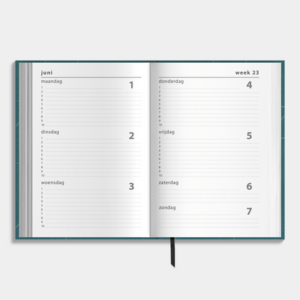 De Hobbit Schoolagenda 2026-2027 ±A5 Raster