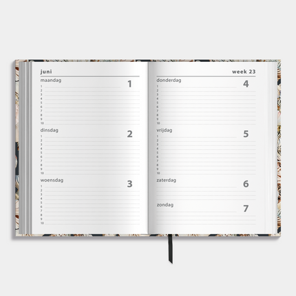 De Hobbit Schoolagenda 2026-2027 ±A5 Tijgerlelie