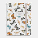 Agenda De Poche 2026 – 9x14 Cm, 1 Semaine Par Page, Motif Papillons, élastique Et Pochette Intérieure - 4
