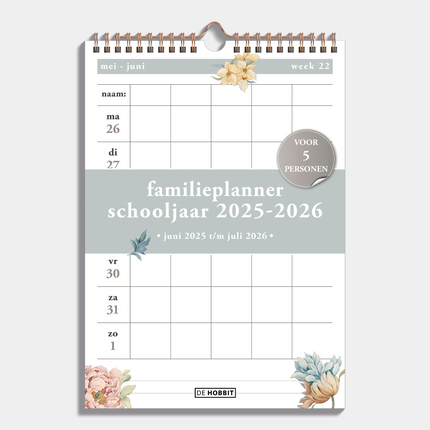 De Hobbit Spiraal Familieplanner 2025-2026