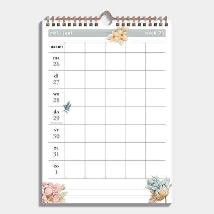 De Hobbit Spiraal Familieplanner 2025-2026