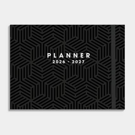 De Hobbit Studieplanner 2026-2027 A5+ Geometrisch