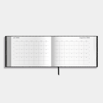 De Hobbit Studieplanner 2026-2027 A5+ Geometrisch
