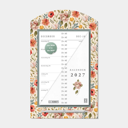 De Hobbit Vintage Roos Omslag Kalender 2027 Luxe