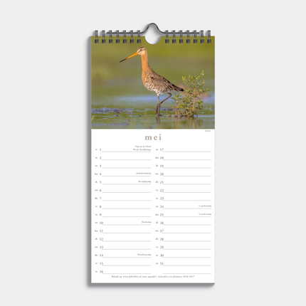 De Hobbit Vogels Mini Kalender 2026