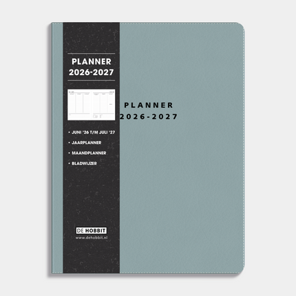 De Hobbit Weekplanner 2026-2027 ±A4 Lederlook