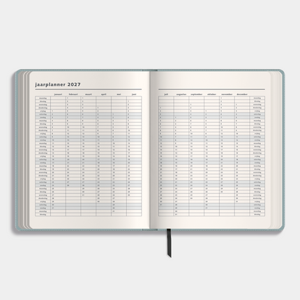 De Hobbit Weekplanner 2026-2027 ±A4 Lederlook