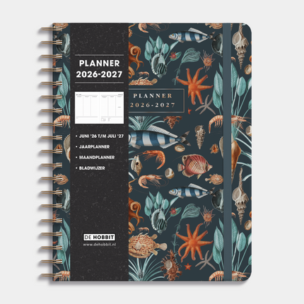 De Hobbit Weekplanner 2026-2027 ±A4 Oceaan