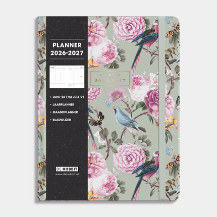 De Hobbit Weekplanner 2026-2027 ±A4 Romantisch