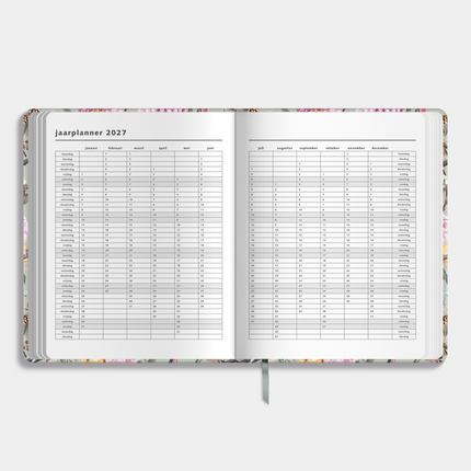 De Hobbit Weekplanner 2026-2027 ±A4 Romantisch