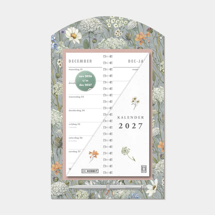 De Hobbit Weidebloem Omslag Kalender 2027 Luxe