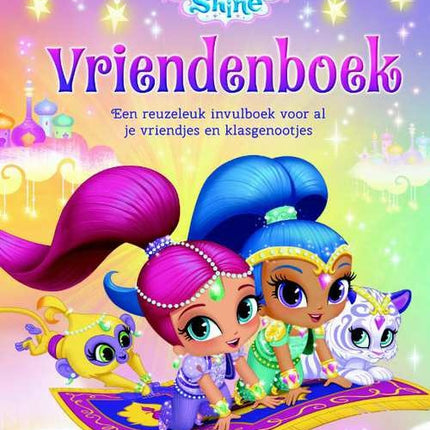 Deltas Shimmer and Shine Vriendenboekje