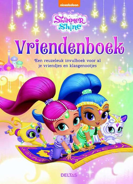 Deltas Shimmer and Shine Vriendenboekje