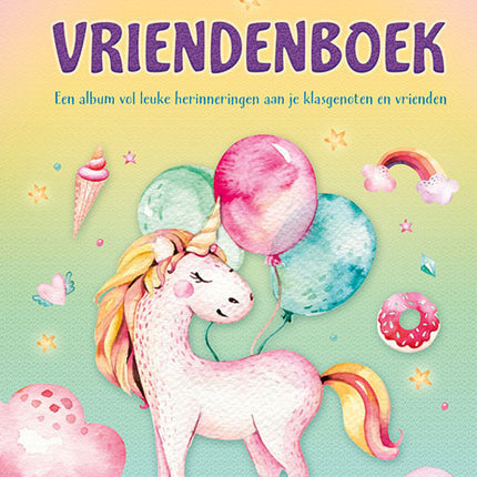 Deltas Unicorn Vriendenboek
