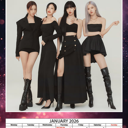 Dream BlackPink Kalender 2026 A3