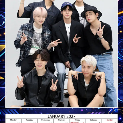 Dream BTS Kalender 2027 A3