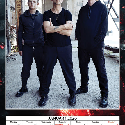 Dream Depeche Mode Kalender 2026 A3