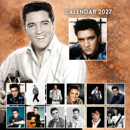 Dream Elvis Presley Kalender 2027 A3