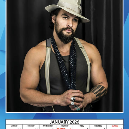 Dream Jason Momoa Kalender 2026 A3