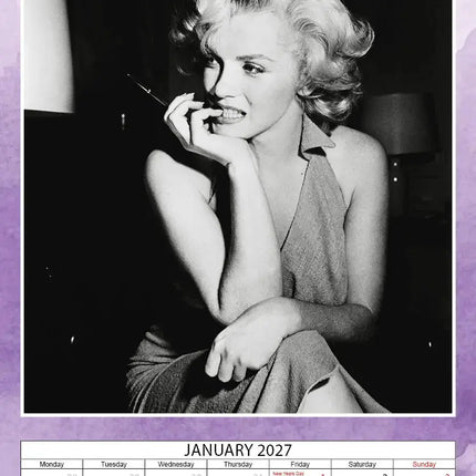 Dream Marilyn Monroe Kalender 2027 A3