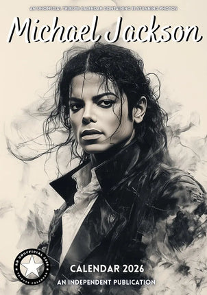 Calendrier Mural 2026 Michael Jackson - Format A3, Reliure Spirale - Poster, Décoration Bureau Ou Chambre