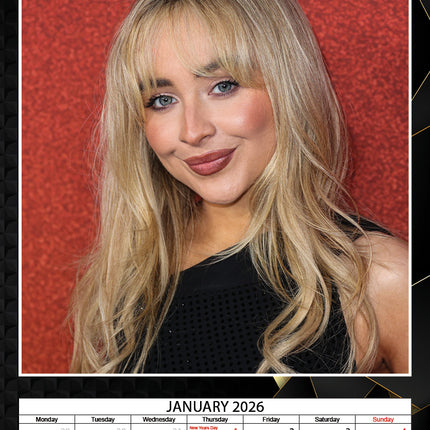 Dream Sabrina Carpenter Kalender 2027 A3