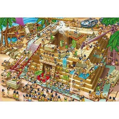 Dtoys Cartoon Pyramide Bouwen Puzzel 1000 Stukjes