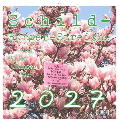 Dumont Schild burger grappen Kalender 2027