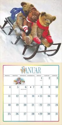 Dumont Teddybeer Kalender 2027