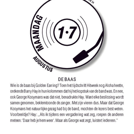 Edicola Golden Earring Scheurkalender 2026