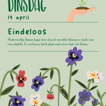 Edicola Groene Tuin Scheurkalender 2026