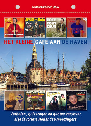 Edicola Het kleine café aan de haven Scheurkalender 2026