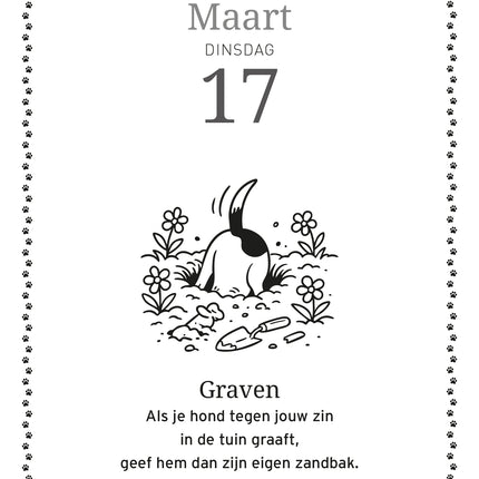 Edicola Hond & Co Scheurkalender 2026