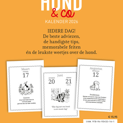 Edicola Hond & Co Scheurkalender 2026