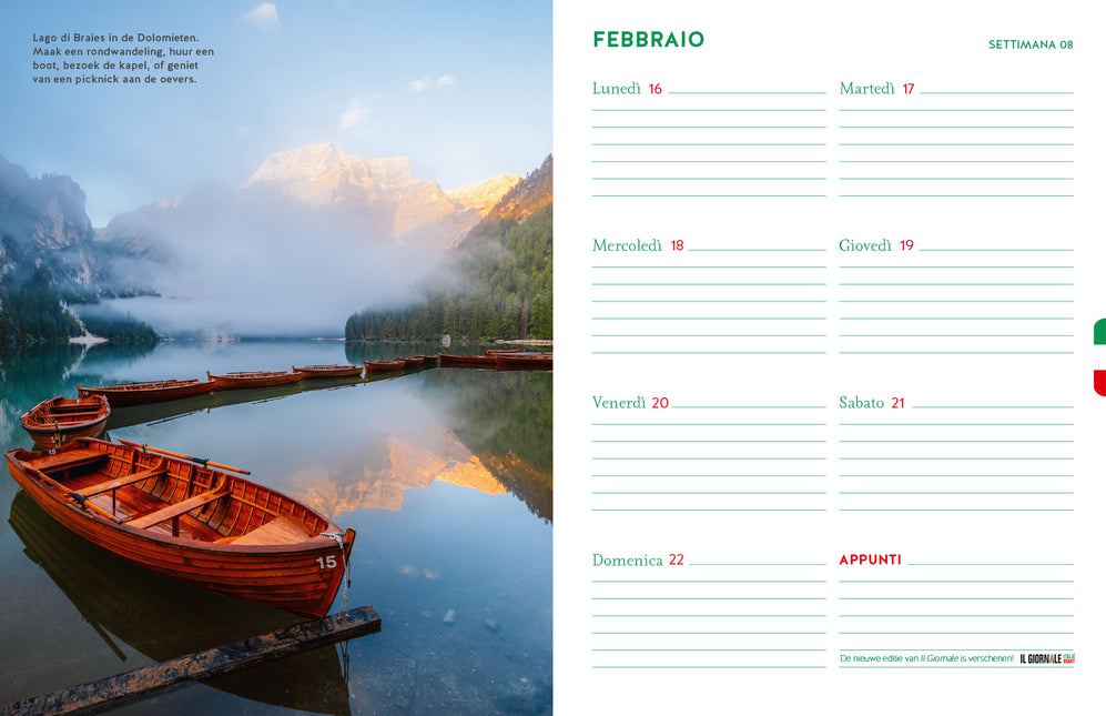 Edicola Italië Agenda 2026
