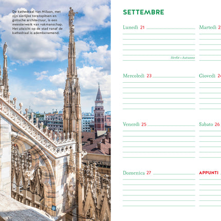 Edicola Italië Agenda 2026