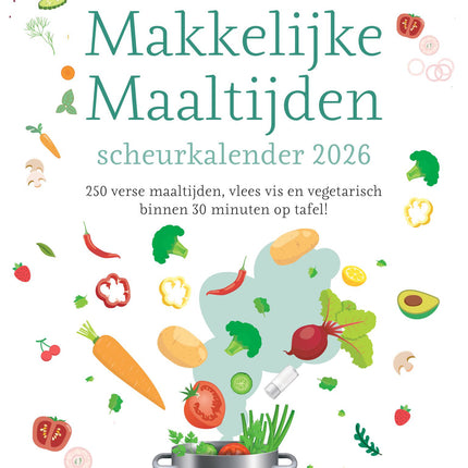 Edicola Makkelijke Maaltijden Scheurkalender 2026