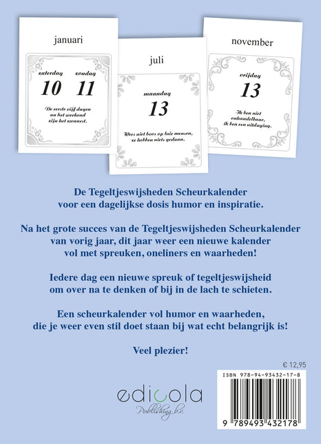 Edicola Tegeltjeswijsheden Scheurkalender 2026