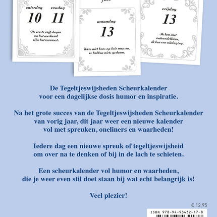 Edicola Tegeltjeswijsheden Scheurkalender 2027