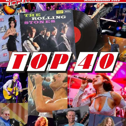 Edicola Top 40 Scheurkalender 2027