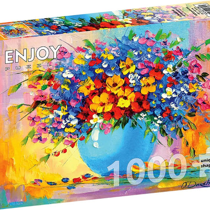 Enjoy A Bouquet of Flowers Puzzel 1000 Stukjes