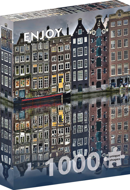 Enjoy Amsterdam Houses Puzzel 1000 Stukjes