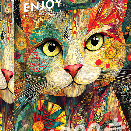 Enjoy Artie the Cat Puzzel 1000 Stukjes