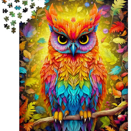 Enjoy Autumnal Owl Puzzel 1000 Stukjes