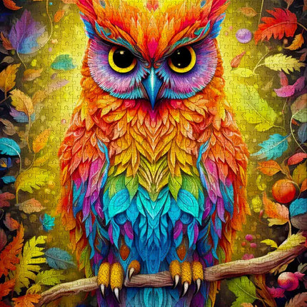 Enjoy Autumnal Owl Puzzel 1000 Stukjes
