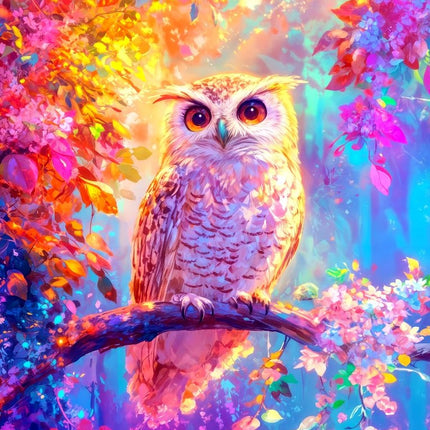 Enjoy Blossom Owl Puzzel 1000 Stukjes