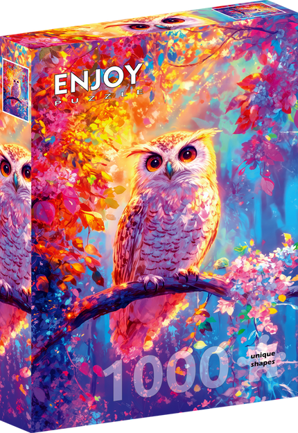 Enjoy Blossom Owl Puzzel 1000 Stukjes